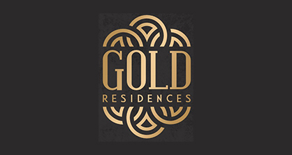 Gold Residences logo - premium luxury residences