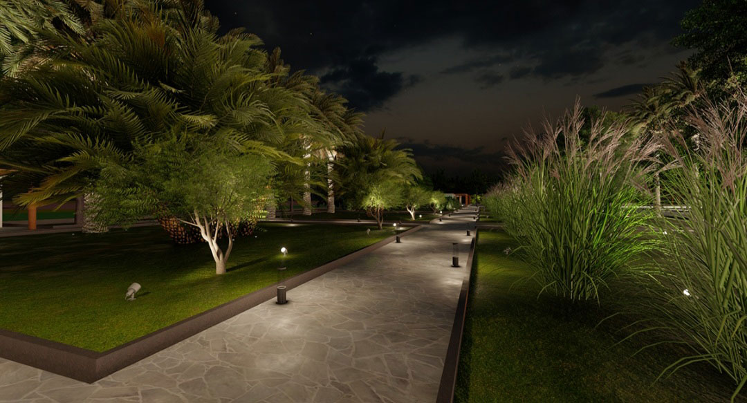Haryana Garden Landscape Lighting