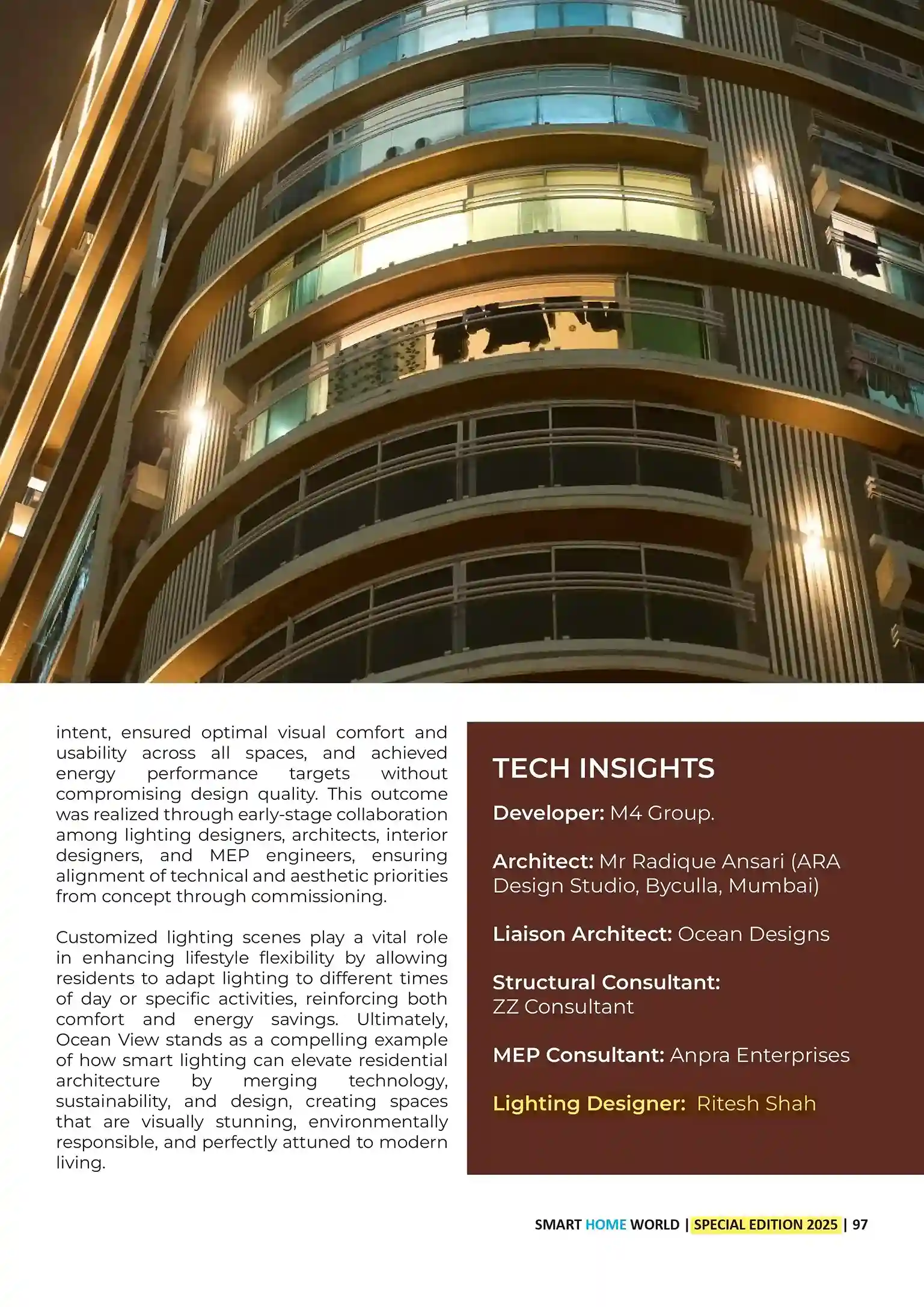 Ambient lighting design around residential pool area with hedges and step lights