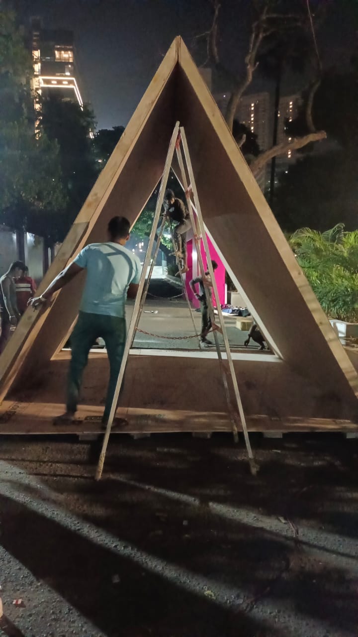 Lux Light Designs Event Setup